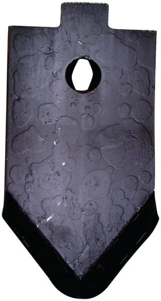 Non Branded - 92281N - Cultivator Point 240x120x10 mm, Flat, 1 Hole, Suitable For Kerner