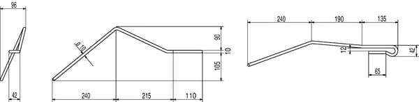 Non Branded - 952591N - Harrow Tine Outer LH Amazone