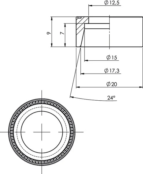 Non Branded - 97500152 - Thrust Collar 15mm