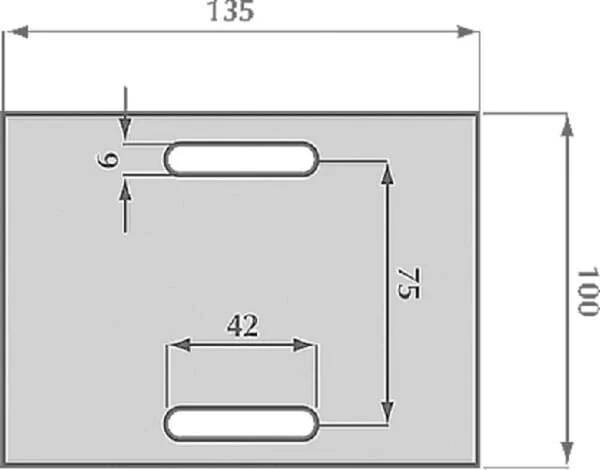 Non Branded - AB080003 - Scraper 100x135mm Lely