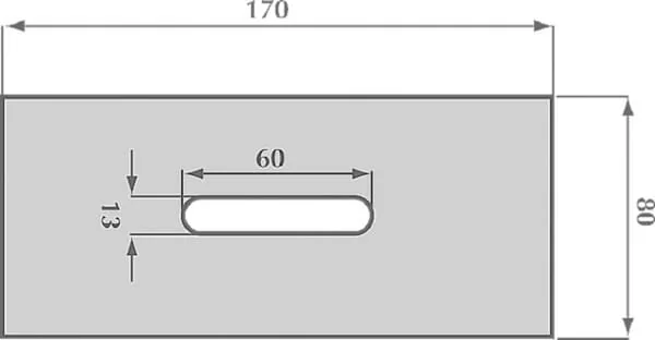 Non Branded - AB130001 - Scraper 80x170mm Rabe