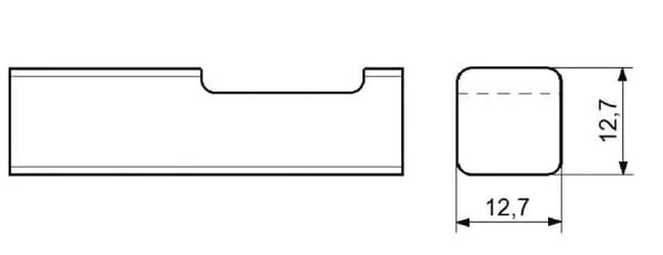 Non Branded - BE151W - Spat Chisel 35x118mm 12,3mm s