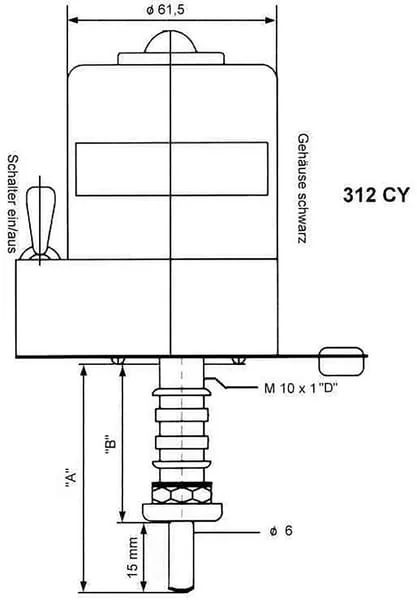 Non Branded - CA12085 - Wiper Motor 12V