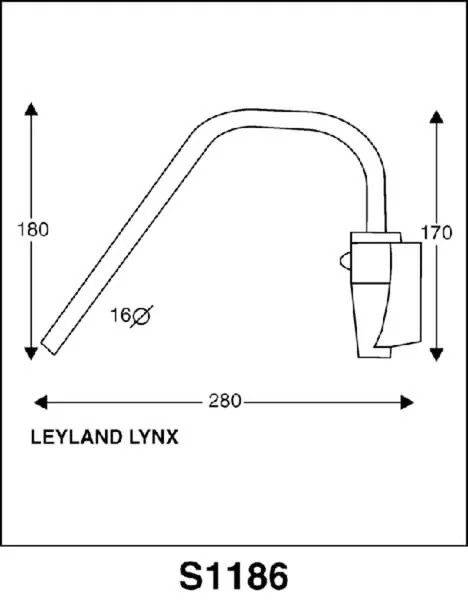 Non Branded - CA3001186 - Mirror Arm