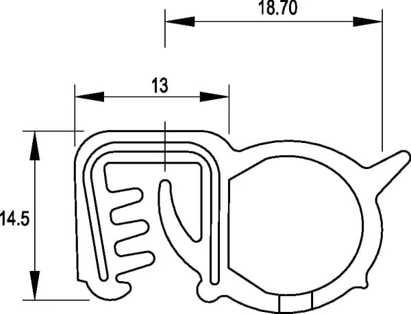 Non Branded - CA5013 - Glass Seal