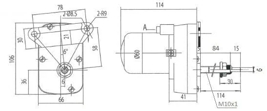 Non Branded - CA712110 - Wiper Motor 12V