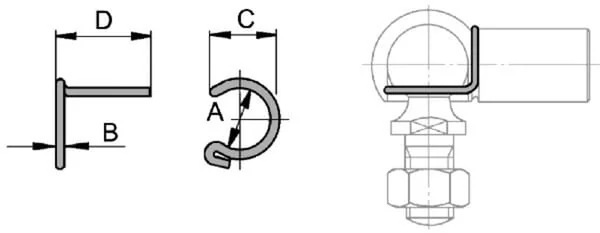 Non Branded - CA7180508 - Spring Clip S8