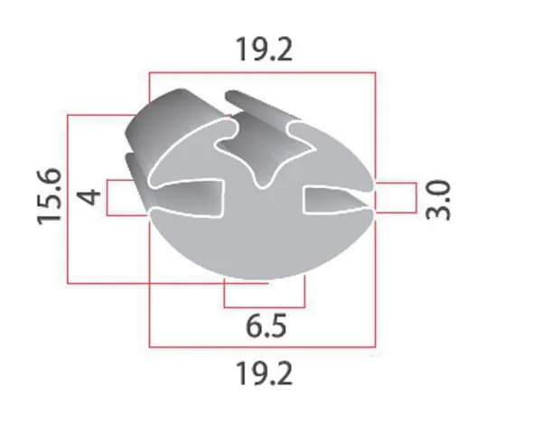 Non Branded - CA9551 - Glass Rubber Type H