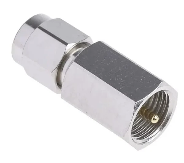 Non Branded - COADFMESMA - Straight 50o RF Adapter FME Plug To SMA Plug 900MHz