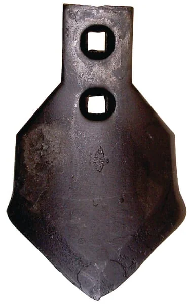 Non Branded - CP040070 - Cultivator Point 198x120x8mm, Curved, 2 Hole