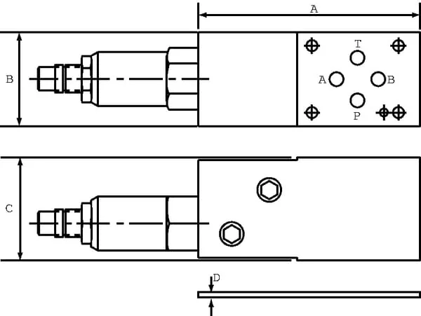 Non Branded - CP3102M03001 - Pressure Compensator 3-wayng6