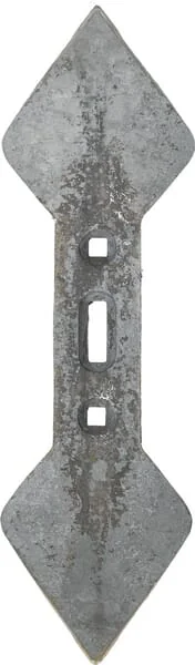 Non Branded - CP489071 - Cultivator Point 450x135x19.5mm, Reversible, Curved, 3 Holes