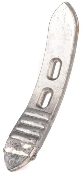 Non Branded - CP666CN - Cultivator Point 360x60x20mm, Hardened, Curved, 2 Holes