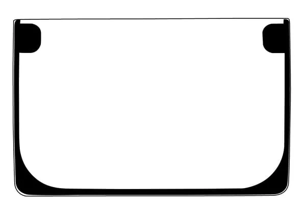 Non Branded - D20074 - Front Lower Glass