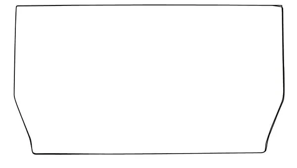 Non Branded - D30171 - Lower Front Window