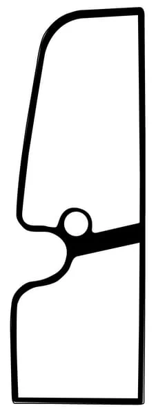 Non Branded - D30186 - Left Door Glass