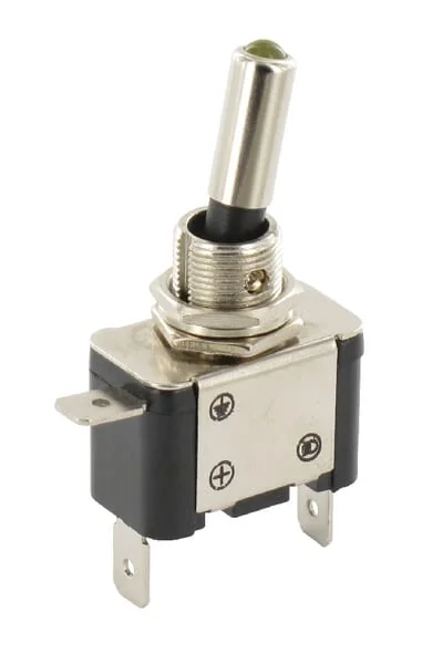Non Branded - EL192225 - Flick Switch On/Off Amber LED