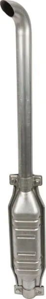 Non Branded - EX980A40 - Exhaust with Curved Pipe 40 mm