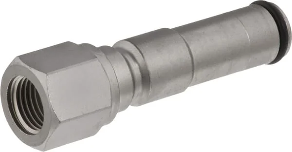 Non Branded - HD200247100 - Male Coupling ST-247 x 1/4" Female Thread, Stainless Steel