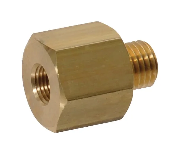 Non Branded - I00079 - Reducing Adaptor Female/Male Brass M10x1-1/2 14NPTF