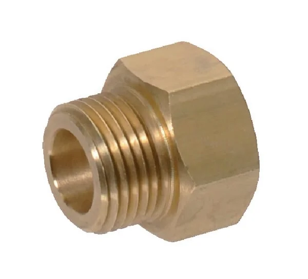 Non Branded - I00084 - Reducing Adaptor Female/Male Brass M14x1.5-M18x1.5
