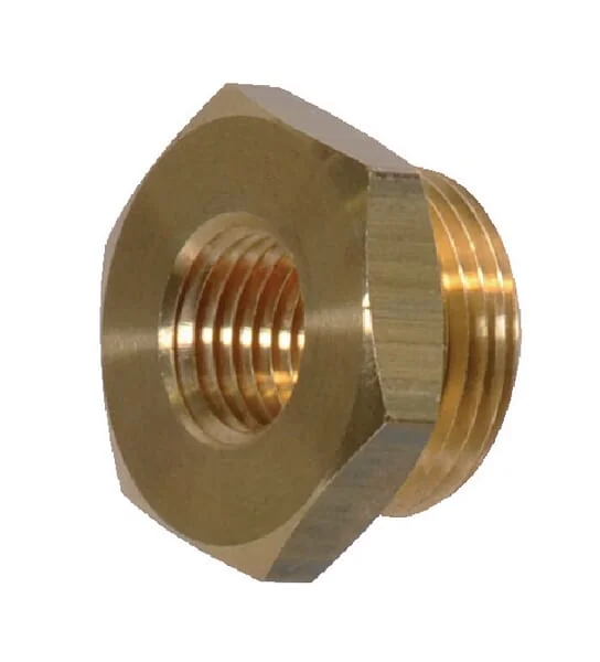 Non Branded - I00086 - Reducing Adaptor Female/Male Brass M14x1.5-M22x1.5