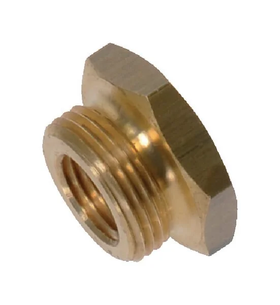 Non Branded - I00086 - Reducing Adaptor Female/Male Brass M14x1.5-M22x1.5