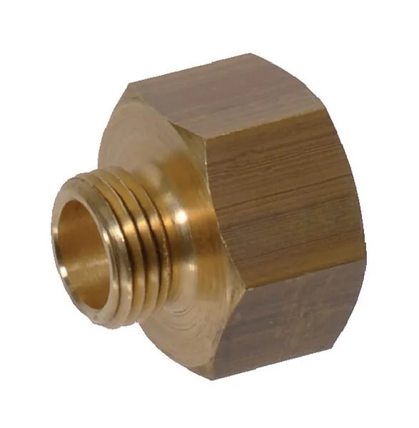 Non Branded - I00092 - Reducing Adaptor Female/Male Brass 1/2 14NPTF-M16x1.5