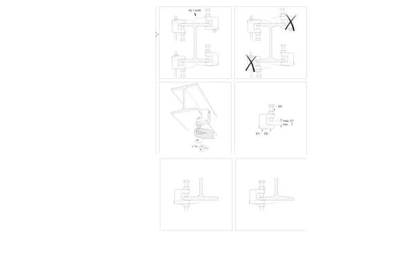 Non Branded - KCK8 - Profile Clamp Flamco M8 - M10