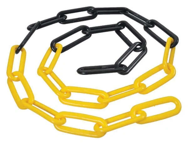 Non Branded - KK150108 - Chain Diameter 8mm x 49mm Plastic Yellow/Black