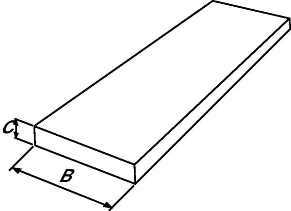 Non Branded - KTS8010 - Bucket Edge Strip 80x10mm x3m HB500