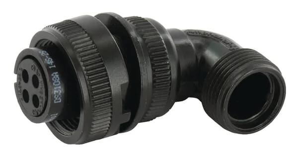 Non Branded - MILC14RA4 - Plug 4-Pin Female 90° MIL-C