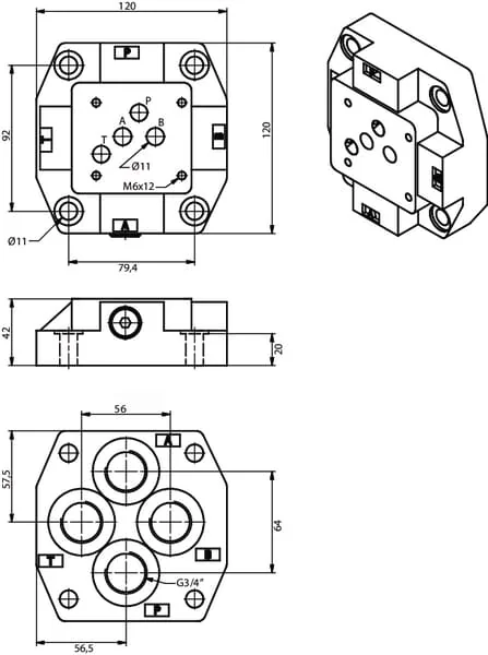 Non Branded - NW10L - Subplate Bottom