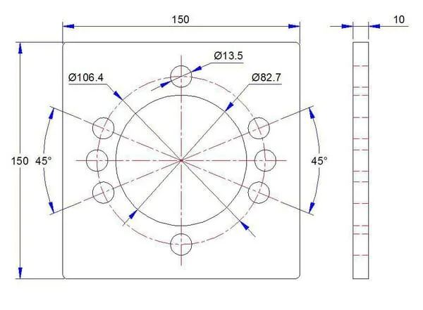Non Branded - OMP9WP - Welding Plate OMP OMR OMS