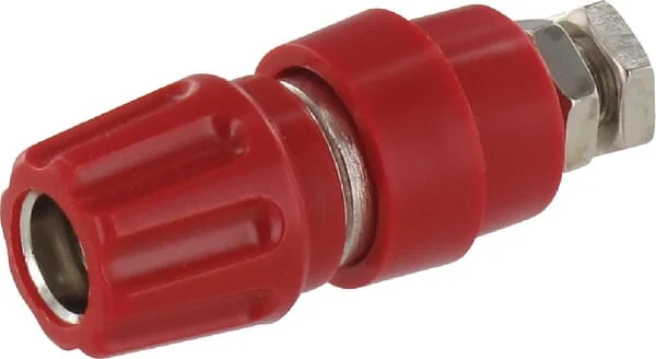 Non Branded - PKNI10BRD - Banana Jack 4 mm Red
