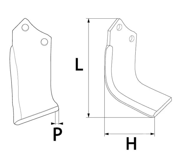 Non Branded - RB255067RH - Blade Maschio U New Type - US/UZ