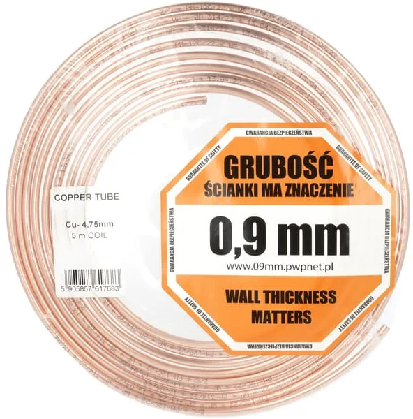 Non Branded - RL03165 - Copper Brake Tube 3/16" 5m