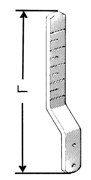 Non Branded - RS1084 - Handle 30x10 mm