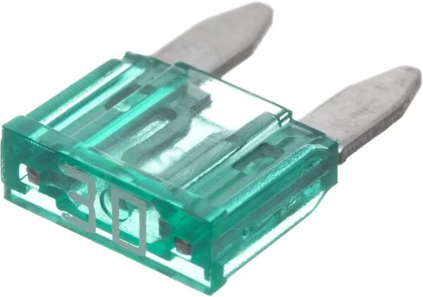 Non Branded - SI20269P001 - Fuse Mini Blade 32V 30A Length 16.3mm Green Pack 1x