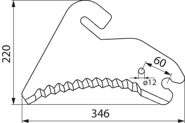 Non Branded - SM82104 - Knife, Round Baler Welger
