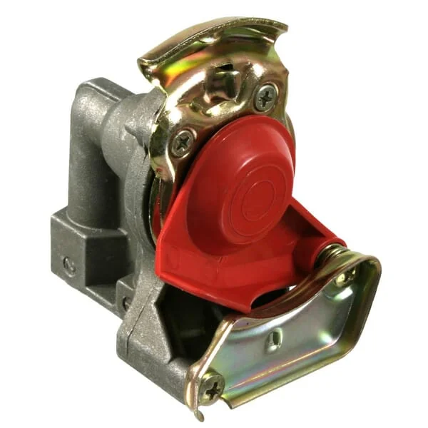 Non Branded - T710510 - Coupling Head Automatic 2xM16x1.5 Red