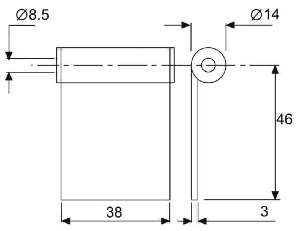 Non Branded - TX4764 - Female Hinge Left/Right