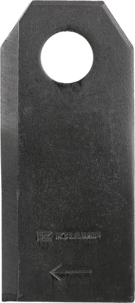 Non Branded - VNB0875193N - Mower Blade RH 107x47x4mm Bore Diameter 18.25mm Suitable For Vicon