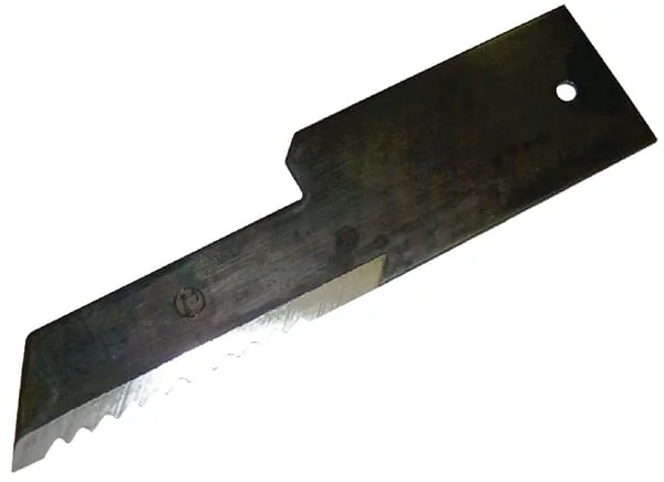 Non Original - 2809106N - Serrated Counter Knife 198x50x3 mm Diameter 6.5 mm