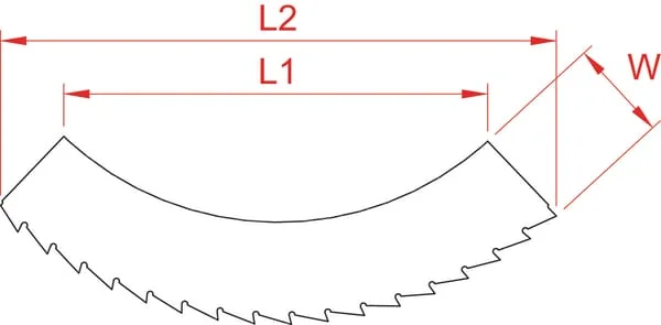 Non Original - 66038Z - Outer Saw Knife Kemper