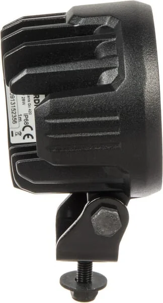 Nordic Lights - 988104B - Work Light LED, Round, 12/24V, White, Bolt On, Deutsch 2-Pin, Wide Flood