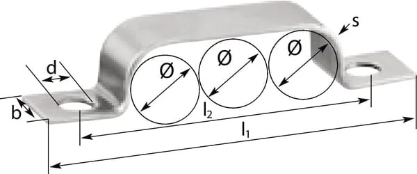 Norma - CLBN36 - Clamps 2 Sides 3-Fold