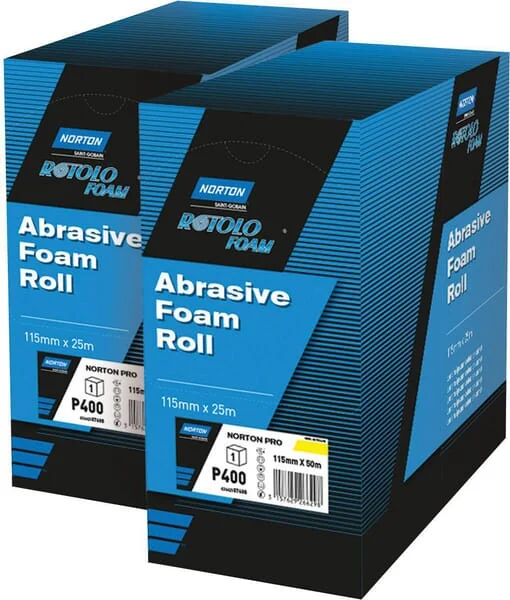 Norton - 63642557606 - Abrasive Foam Roller K320