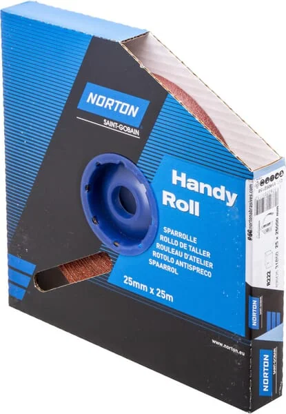 Norton - PP35005 - Norton Emery Cloth 25m x 25mm K50