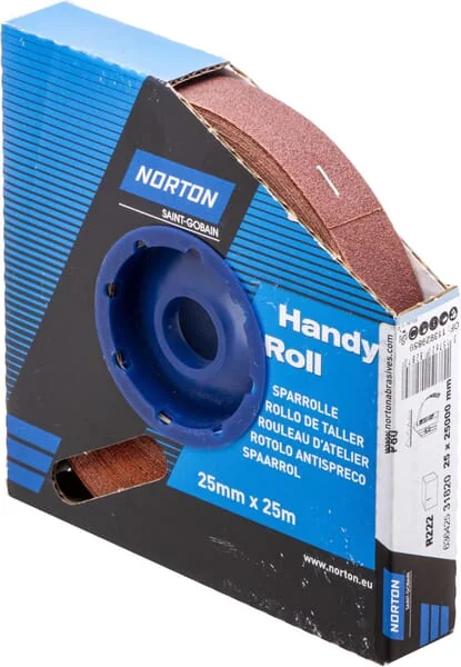 Norton - PP35006 - Norton Emery Cloth 25m x 25mm K80